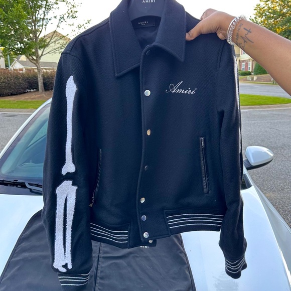 THE BONES JACKET IS CRAFTED IN WOOL. MADE IN ITALY. 100% AUTHENTIC. NEVER WORN